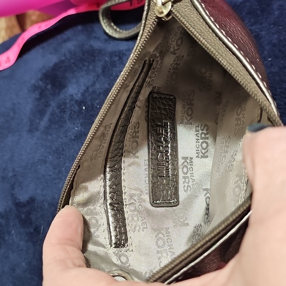 Silver Michael kors wristlet. Perfect condition. - Picture 3 of 3